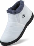 LAZAZAFI Stivali Ragazze Ragazzi Invernali Stivali da Neve Impermeabili Caldo Peluche Bambini Stivaletti All’aperto Antiscivolo Scarpe Trekking – B0DF2N1NQB