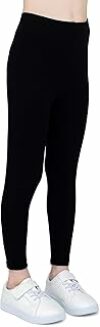 infatti Leggings in Cotone per Bambina, Pantaloni Morbidi e Comodi per Bambini, Allenamento Casual, Stile Elegante, Abbigliamento Basic Zoe – B0C8PL3NM9
