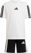 adidas Essentials Small Logo Stripes T-shirt Set JOGGER Unisex – Bambini e ragazzi – B0CZPPDMD9