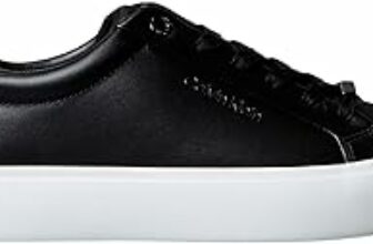 Calvin Klein Donna Sneakers con Suola Preformata Lace-Up in Pelle – B0DT1MBLH3