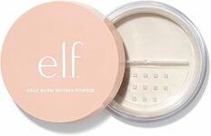 e.l.f., Halo Glow Setting Powder, setosa, leggerissima, attenuante, leviga, riduce l’aspetto di pori e linee sottili, crea un effetto soft focus, Light, finish semi-opaco, 6,8 g (0,24 oz) – B07ZR111LV