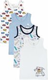 Chicco Canottiere Bambino, 3 Canottiere in 100% Cotone, Ottimi per la Primavera e L’Estate, Abbigliamento Bambini e Ragazzi – B08XK5ZD3Z