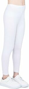 infatti Leggings in Cotone per Bambina, Pantaloni Morbidi e Comodi per Bambini, Allenamento Casual, Stile Elegante, Abbigliamento Basic Zoe – B0C8PG9NJ1
