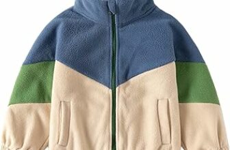 Gajaous Giacca in pile polare per bambini Toddler, giacca calda a maniche lunghe con zip intera per neonati maschi, capispalla per autunno primavera inverno – B0CSPH41MR
