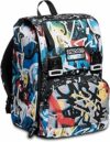 Seven Zaino Scuola Estensibile, Nero, Navybush Boy, Zaino Doppio Scomparto, Scuole Elementari e Medie, Bambini e Ragazzi – B0B3JVH64D
