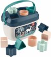 Fisher-Price – Blocchi Assortiti Cerbiatto blu, Set di 10 Blocchi da Impilare e Identificare per Neonati dai 6 Mesi in su, Giocattolo per Bambini 6+ Mesi, HJP20 [Esclusivo Amazon] – B09P9HNXTM