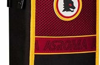 Seven AS Roma Astuccio Scuola 3 Zip Calcio, Rosso, Portapenne Triplo Scomparto Completo Di Penne, Matite, Colori, Scuola Elementare, Bambino – B0F99ZXFBZ