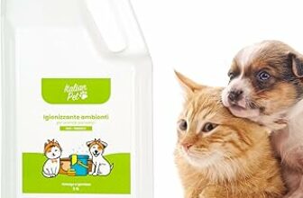 Italian Pet – Igienizzante Ambienti Animali Domestici – Disinfettante Cuccia Cani, Gatti, Conigli – Detergente – Azione a Lunga Durata per Pavimenti – B09D46QQ1T
