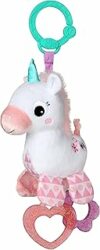 Bright Starts, Unicorn Sparkle And Shine, Giocattolo di Peluche da Portare con sé nel Passeggino O nel Trasportino, Rosa, età da 0 Mesi in su – B06XZYL6WH