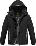 MoFiz Giacca Invernale Bambina Giacca sci Bambina Piumino Impermeabile Pile Antivento Giacche Ragazze Giacca In Softshell Con Cappuccio – B0CGHSMZZ2