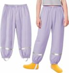 Baogaier Pantaloni Impermeabili Bambini, Unisex Impermeabile Pantalone Pioggia Leggero Riflettenti Non Imbottiti Salopette Antipioggia Ragazze Ragazzi Outdoor Abbigliamento per 1-10 Anni – B0DQSQFV4Z