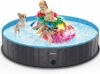 Piscina per Cani Grandi Piegevole, Portatile Vasca da Bagno per Animali, Antiscivolo Animali Domestici Piscina Bagno per Cani Grandi e Piccoli, Azzurro Chiaro, 160 x 30 cm – B0DN9F4STJ