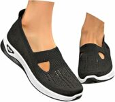 Generico Scarpe Ortopediche Donna – Scarpe Slip On Senza Lacci Morbida Sneakers da Ginnastica Traspirante Antiscivolo Leggere Traspiranti Sneakers da Corsa Estive Comode – B0GL2DGMJY