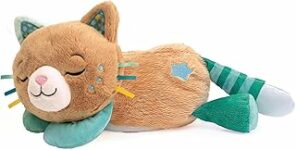 Clementoni Baby Gattino Morfeo, Respira e Fa le Fusa, Gioco Interattivo Musicale Bambini 0+ Mesi, Centro Attività Prima Infanzia, Morbido Peluche, Simula Respiro, Vibra per Relax del Bambino, 17592 – B0FH76Y44B