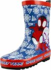 Marvel Stivali Pioggia Spiderman | Spider-Man Stivali Gomma Bambino | Spidey E I Suoi Amici Scarpe Ragazzo | 21 E 35 – B0DJD45NK2
