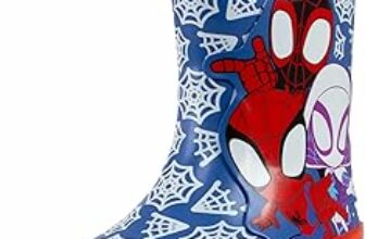 Marvel Stivali Pioggia Spiderman | Spider-Man Stivali Gomma Bambino | Spidey E I Suoi Amici Scarpe Ragazzo | 21 E 35 – B0DJD45NK2
