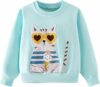 Pilipulu Felpa Bambina Senza Cappuccio Pullover Bimba in Cotone Maglione Bambina Girocollo con Unicorno per Bambine e Ragazze 2-8 Anni – B0FH767J9Y