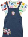 Peppa Pig Completo Vestito Bambina, Vestito con Maglietta Ragazza, Abbigliamento Bambina – B0GVKLN2C5