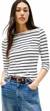 Tommy Hilfiger Maglietta Maniche Lunghe Donna Slim Scollo a Barca – B0DK2BV4C9