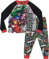 Marvel Pigiama a Maniche Lunghe per Ragazzi Avengers – B07HBBTBK8