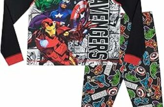 Marvel Pigiama a Maniche Lunghe per Ragazzi Avengers – B07HBBTBK8