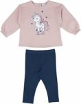 Prénatal Prénatal, Completo Tuta Neonata Felpata, Leggings Lunghi e Felpa in Morbido Cotone, Abbigliamento Bambina – B0FLDNBMBD