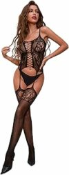 UMIPUBO Lingerie Donna Sexy Intima Pizzo Babydoll Un Pezzi Trasparente Pigiama Camicia da Notte Mesh Backless Indumenti da Notte per Donna – B0BBLQZ25H