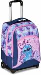 Seven Big Trolley Lilo & Stitch Scuola Fisso, Viola, 2 in 1, Doppio Uso, Trolley e Zaino,Scuola Elementare, Bambina – B0F9B3NFD1