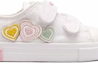 Conguitos Sneakers basse per bambina con doppio velcro – B0GPZGT5BQ