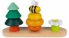 Janod – Giocattolo della Foresta in Legno 10 Pezzi – Giocattolo Didattico Prima Infanzia – Impilamento e Incastro – Motricità Fine – Collaborazione WWF – Certificato FSC – A Partire da 1 Anno, J08635 – B08SXSDZH5