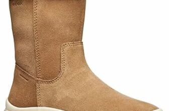 Geox J Laquinny Girl WPF, Stivali Alti al Ginocchio Bambine e Ragazze – B0DP9WYBP4