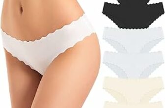 TANSTC Mutande Donna Invisibile Slip A Vita Bassa Senza Cuciture Mutande Elastico Brief Femminili Pantaloncini Pacco da 6 – B0D4D5363C
