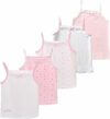 Tolmaiertu 2-10 Anni Cannottiera da Bambina in Cotone Canotta Intima Morbido Traspirante Bambini Canottiere Confezione da 5 – B0DH52Y8QM
