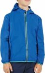 PERLETTI Giacca Impermeabile Antivento Bambini – Giacca a Vento Bambino Leggera Sportiva con Cappuccio e Tasche – Giubbino Antipioggia con Dettagli Catarifrangenti Outdoor – B0CST7X3JW