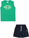 Champion Legacy Boy – Graphic Sleeveless Crewneck Set With Large Print Impostato Bambini e ragazzi (Pacco da 1) – B0D67BNVP3