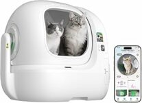 PETKIT PUROBOT MAX PRO 2 Lettiera Gatto Autopulente, Fotocamera AI, Ingresso Ultra Largo, Visione Notturna 210°, App WiFi 2,4/5GHz, Imballaggio Senza Contatto, Monitoraggio Salute, Multi-Gatto – B0FJFB6YXB
