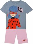Miraculous T Shirt Bambina e Pantaloncini Ragazza, Completo 2 Pezzi Ladybug con Dettaglio Glitter, Abbigliamento Bambina Estivo – B0GZNW7N7F