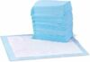 Amazon Basics Tappetini per l’addestramento di Cani e Cuccioli, Design a 5 Strati a Prova di perdite con Superficie ad Asciugatura Rapida, Dimensione Standard, Confezione da 100, Blu/Bianco – B00MW8G62E