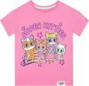 Disney Super Kitties Tshirt Bambino, Maglietta Bambina a Maniche Corte, Abbigliamento Estivo per Bambina – B0GWQWPZTV