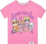 Disney Super Kitties Tshirt Bambino, Maglietta Bambina a Maniche Corte, Abbigliamento Estivo per Bambina – B0GWQWPZTV