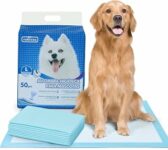 Nobleza – 50 pz Tappetini igienici per Cani, Misure 90 * 60cm, Tappetini assorbenti per Animali Domestici – B08M5RTXD7