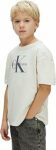Calvin Klein Light Monologo S/S T-Shirt Ib0ib02610 Maglietta S/S Bambini e Ragazzi (Pacco da 1) – B0F6Q5Z3BW