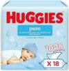 Huggies Pure Baby, Salviette neonato, 99% acqua pura, dermatologicamente testate e delicate,1008 Pz (18 x 56) – B0111AIZ68