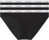 Calvin Klein Slip Donna CK Confezione 3 Capi Mutande Elastico a Vista Cotone Elasticizzato Articolo QD5207E – B0C8FBXG9B