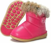 Gaatpot Stivali per Bambine e Ragazze Stivaletti da Neve Scarpe con Invernali Stivale con Imbottitura Calda Impermeabili PU Unisex – Bambini – B09BF9N2WR