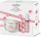 Equilibra, Kit Corpo Rosa Ialuronica Nutriente, Contiene 1 Rosa Ialuronica Burro Corpo Nutriente, 300ml, e 1 Rosa Ialuronica Acqua Profumata, con Acido Ialuronico, 50ml – B0DKK2XKDH