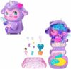 Polly Pocket – Cofanetto Sogni d’Oro, set portatile a forma di agnellino con una microbambola e un unicorno, nove accessori per lo styling inclusi, giocattolo per bambini, 4+ anni, JCB15 – B0DL7VL3R8