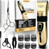 PetKing Tosatrice Professionale per Cani – Kit di Toelettatura Premium per Cani e gatti con Pelo Folto, Tosatrice per Animali Domestici Silenziosa e Senza Fili, Tagliacapelli a Bassa Rumorosità – B0B6W8SXLW