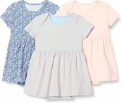 Amazon Essentials Bambine e Ragazze Abito a Body a Maniche Corte – B0DNFT5Y46