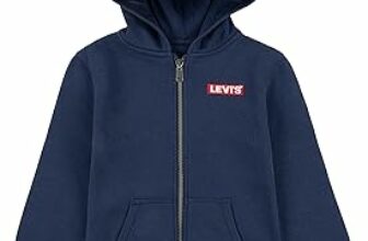 Levi’s LVN Boxtab Full Zip Hoodie Felpe con Cappuccio Bambini e Ragazzi – B0BSNNXLQ7